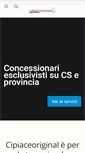 Mobile Screenshot of cipiaceoriginal.com